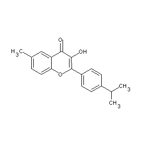 ST076528 3-Hydroxy-2-(4-isopropyl-phenyl)-6-methyl-chromen-4-one