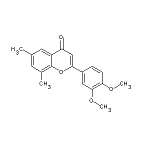 ST076534 2-(3,4-Dimethoxy-phenyl)-6,8-dimethyl-chromen-4-one