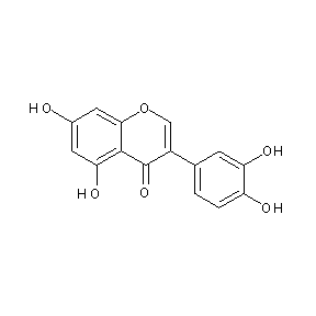 ST077113 3-(3,4-dihydroxyphenyl)-5,7-dihydroxychromen-4-one