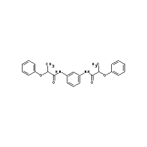 ST088772 2-phenoxy-N-[3-(2-phenoxypropanoylamino)phenyl]propanamide