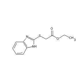 ST4019049 ethyl 2-benzimidazol-2-ylthioacetate