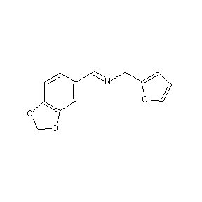 ST4019311 5-((1E)-3-(2-furyl)-2-azaprop-1-enyl)-2H-benzo[d]1,3-dioxolene
