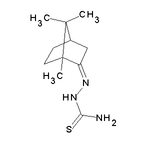 ST4020014 amino{[(1,7,7-trimethylbicyclo[2.2.1]hept-2-ylidene)azamethyl]amino}methane-1- thione