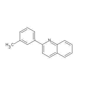 ST4020016 2-(3-methylphenyl)quinoline