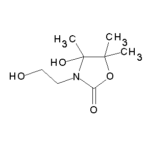 ST4026289 4-hydroxy-3-(2-hydroxyethyl)-4,5,5-trimethyl-1,3-oxazolidin-2-one