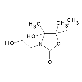 ST4026291 5-ethyl-4-hydroxy-3-(2-hydroxyethyl)-4,5-dimethyl-1,3-oxazolidin-2-one