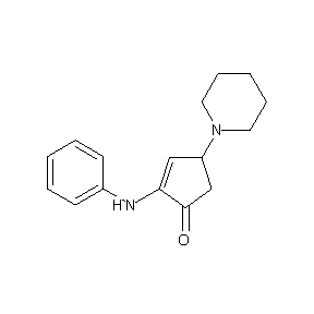 ST4095319 2-(phenylamino)-4-piperidylcyclopent-2-en-1-one