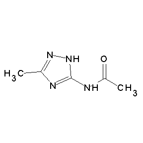 ST4140033 N-(3-methyl-1H-1,2,4-triazol-5-yl)acetamide