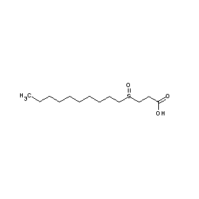 ST4147538 3-(decylsulfinyl)propanoic acid