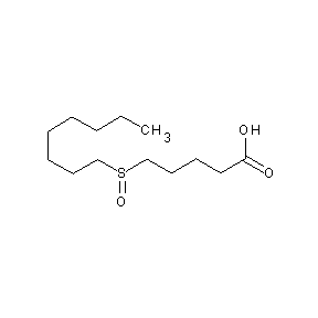 ST4147569 5-(octylsulfinyl)pentanoic acid
