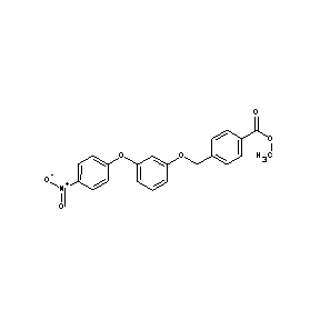 ST45132336 methyl 4-{[3-(4-nitrophenoxy)phenoxy]methyl}benzoate
